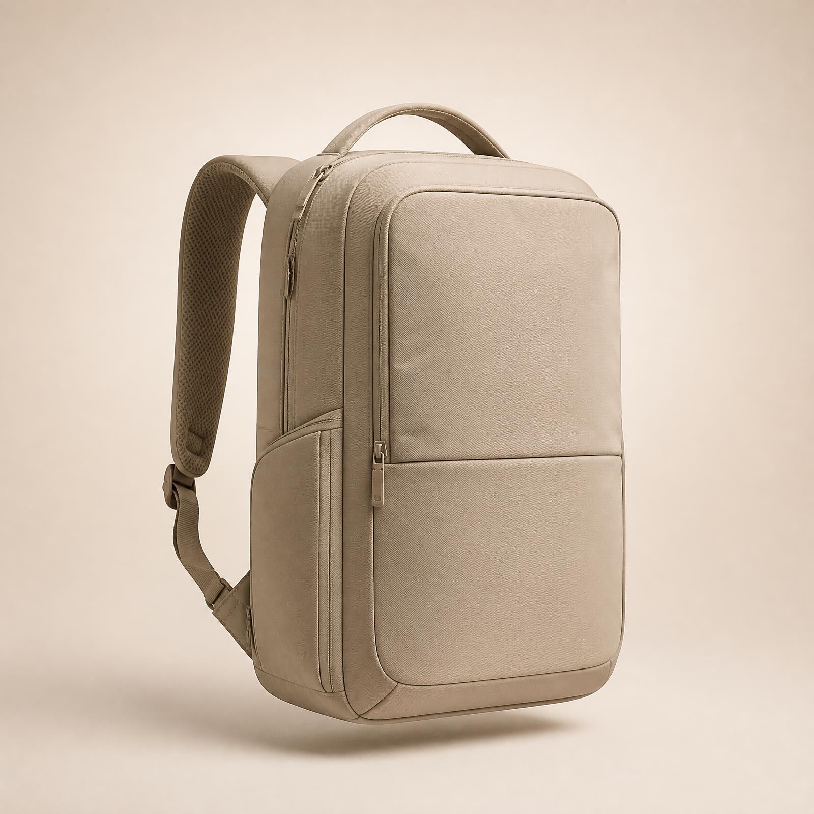 Vacora vacuum compression backpack in sand