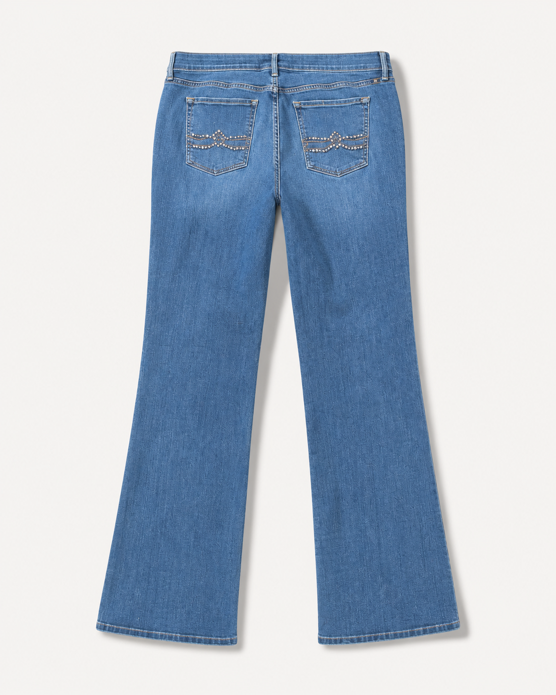 Vintage Bootcut Jeans Hellblau – Grösse S